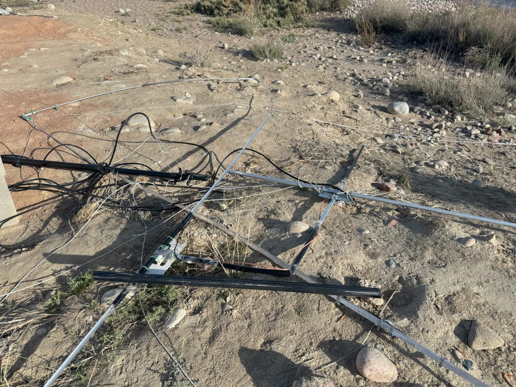 Broken antennas