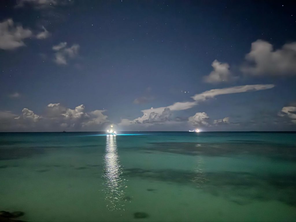 Boats at my QTH at Tuvalu