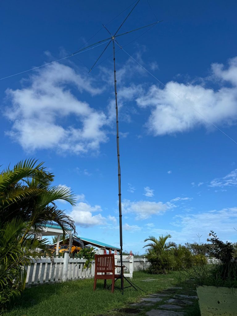 T2M Moxon antenna in Tuvalu