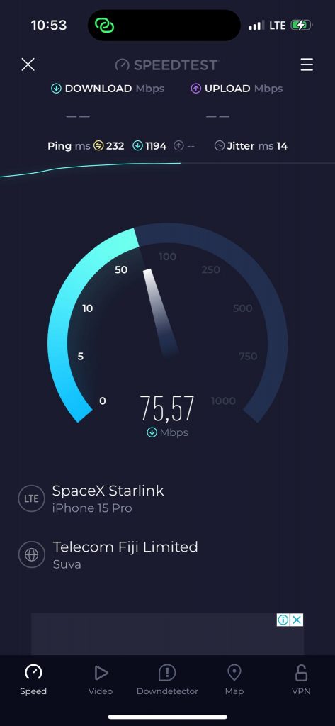 Starlink as a backbone in Tuvalu