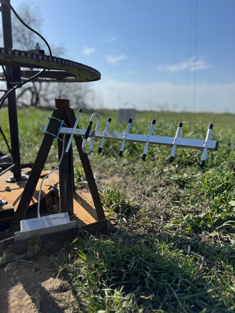 Antenna for the communication with RCU