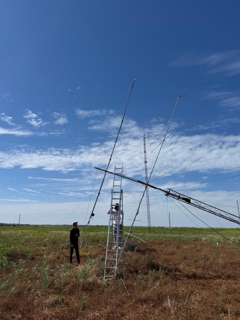 Installing the 6-meter Yagi
