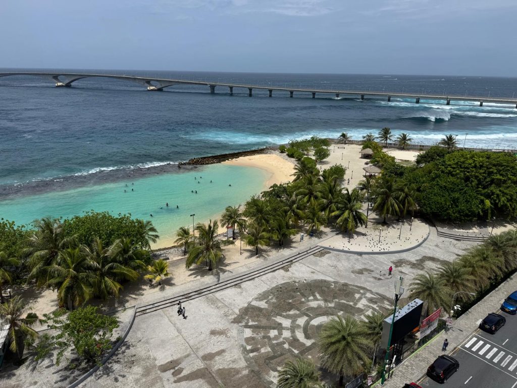 Summer Beach hotel view