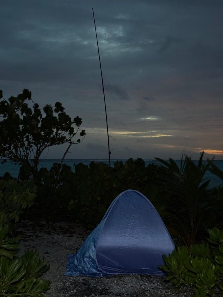 QTH on the Rakeedhoo Island