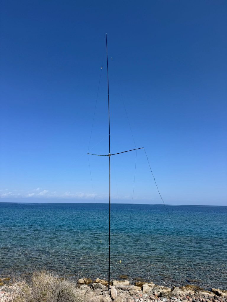 20-meter VDA on the shore of the Issyk Kul Lake