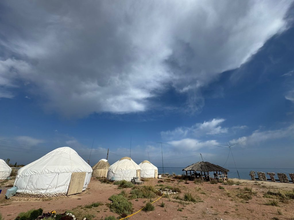 EX/OH7O DXpedition QTH with antennas